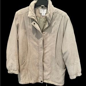 Worthington Coat Womens Size Medium Cream Colored DuPont Thermolite Plus